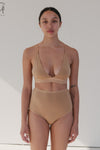 BASERANGE Bamboo Fiber Bamboo Cotton No Wire Wide-rim Bra Series Collection Soft Underwear France BAS-BRTR-BL-000-AURAL BRTR1